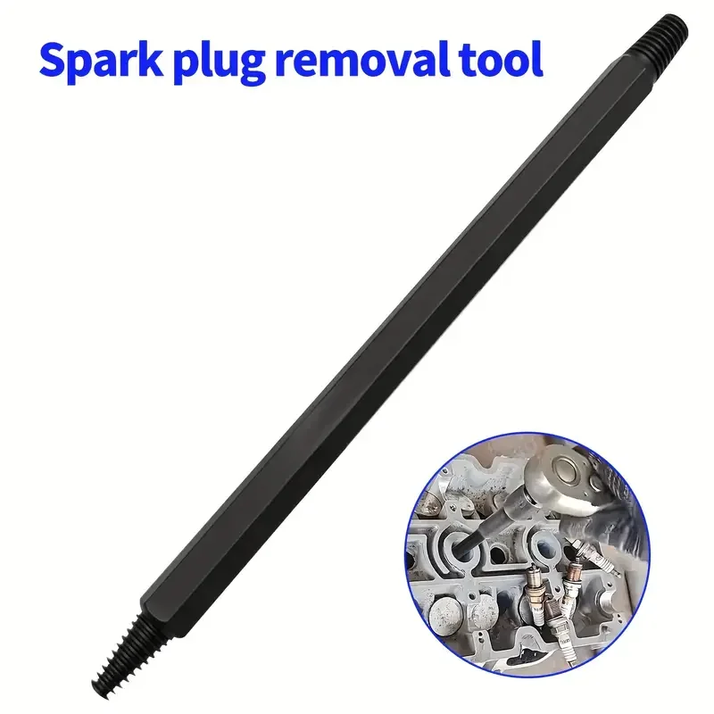 

Professional Broken Spark Plug Extractor Tool, Tapered Remover for Automotive Engine Repair