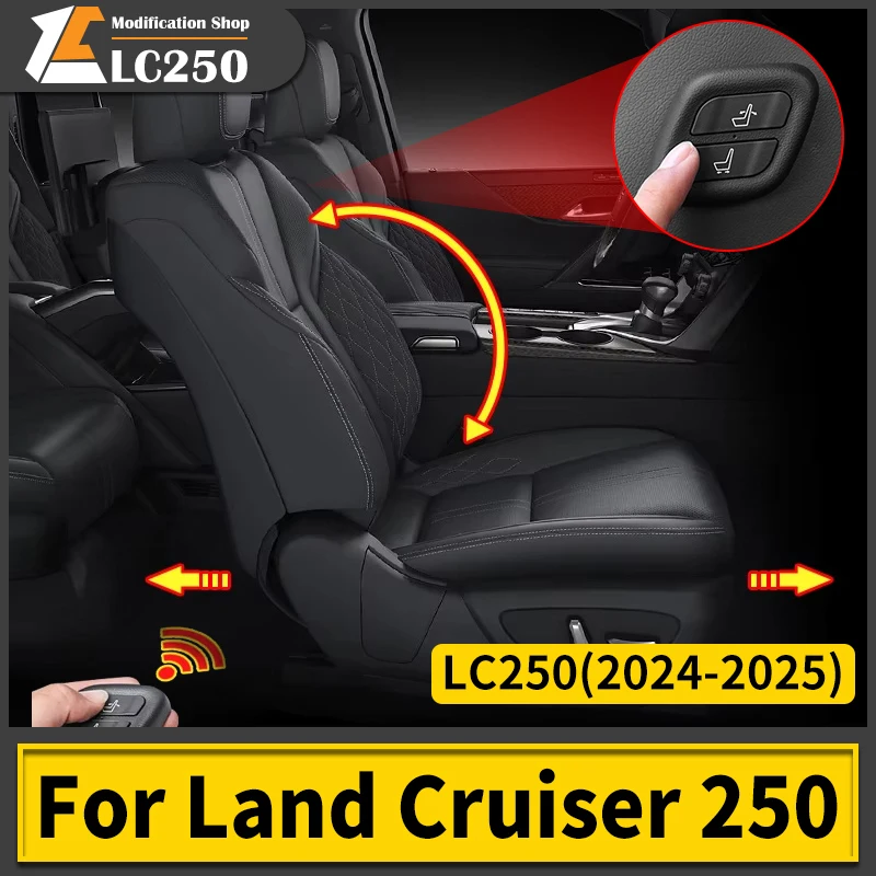 For Toyota Land Cruiser 250 Prado Lc250 2024 2025 1958 First Edition Co-Pilot Wireless Electric Seat Adjustment Button Device