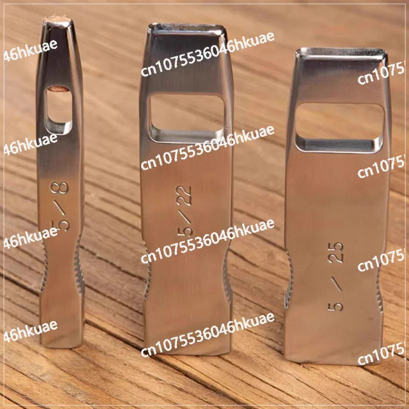 

DC53 Steel Blade Punching Tool DIY Leathercraft Watchband Puncher Stitching Strap Oblate Cutter Leather Belt Flat Hole Punch Die