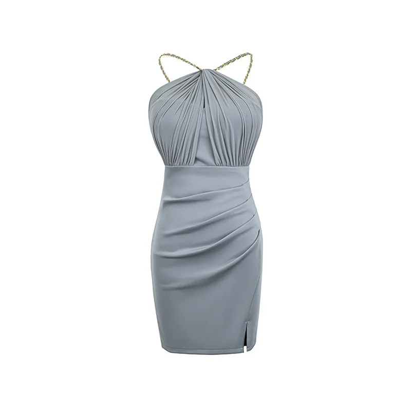 

Sexy Sleeveless Backless Party Mini Dress