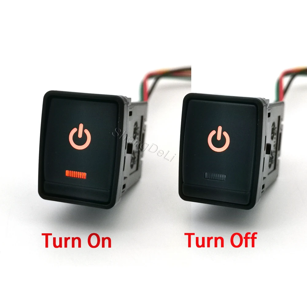 Rear Fog Light Switch Front Camera Steering Wheel Heat Button For Nissan X-Trail T32 2014 Qashqai J11 2015 Tiida NP300 Navara
