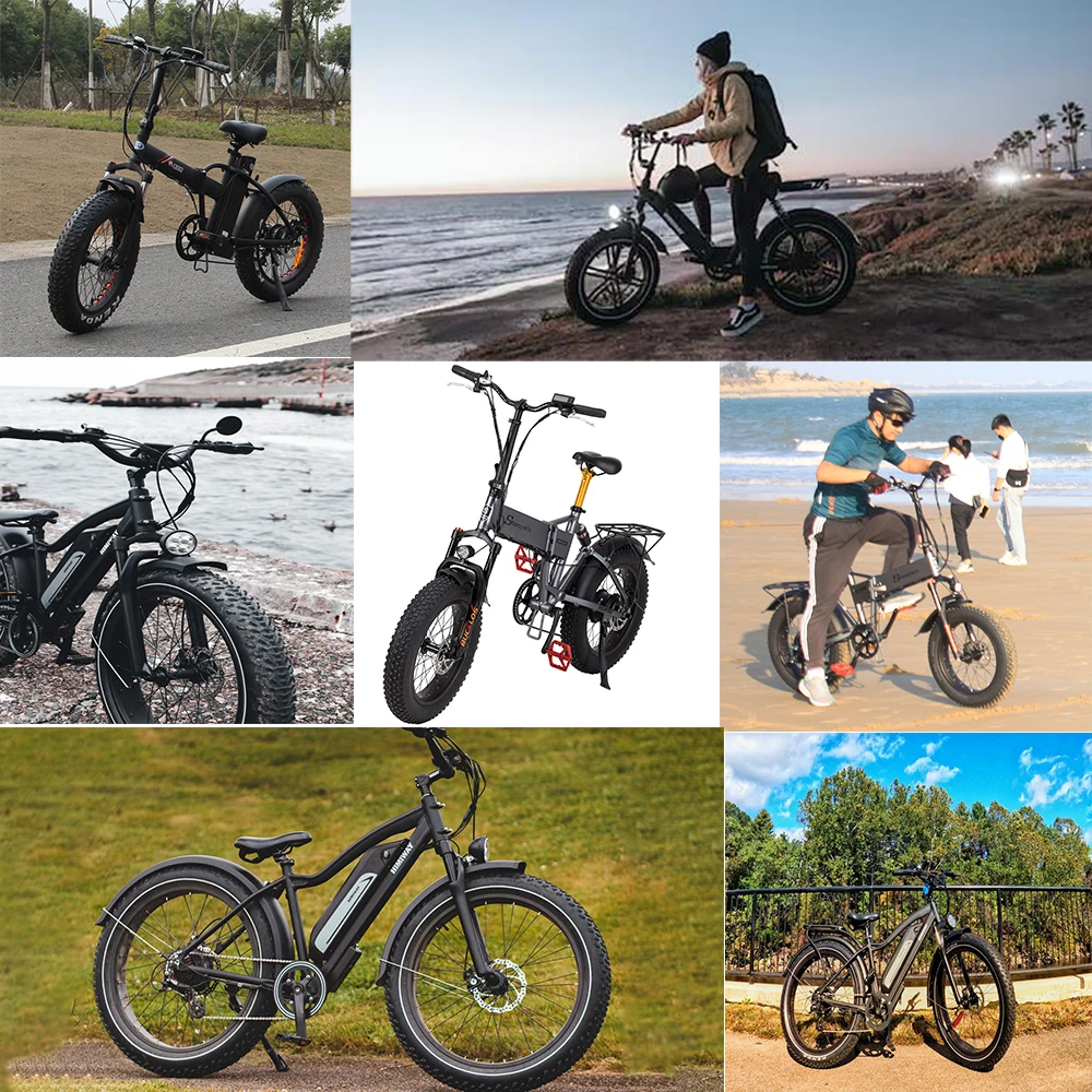 BUCKLOS 20 Zoll Fahrradgabel Federung Faltradgabel für 2,5/3,0/4,0/5,0 Reifen 9*135mm E-Bike Gabeln Schnee- und Strandfahrradgabeln – Detail 9