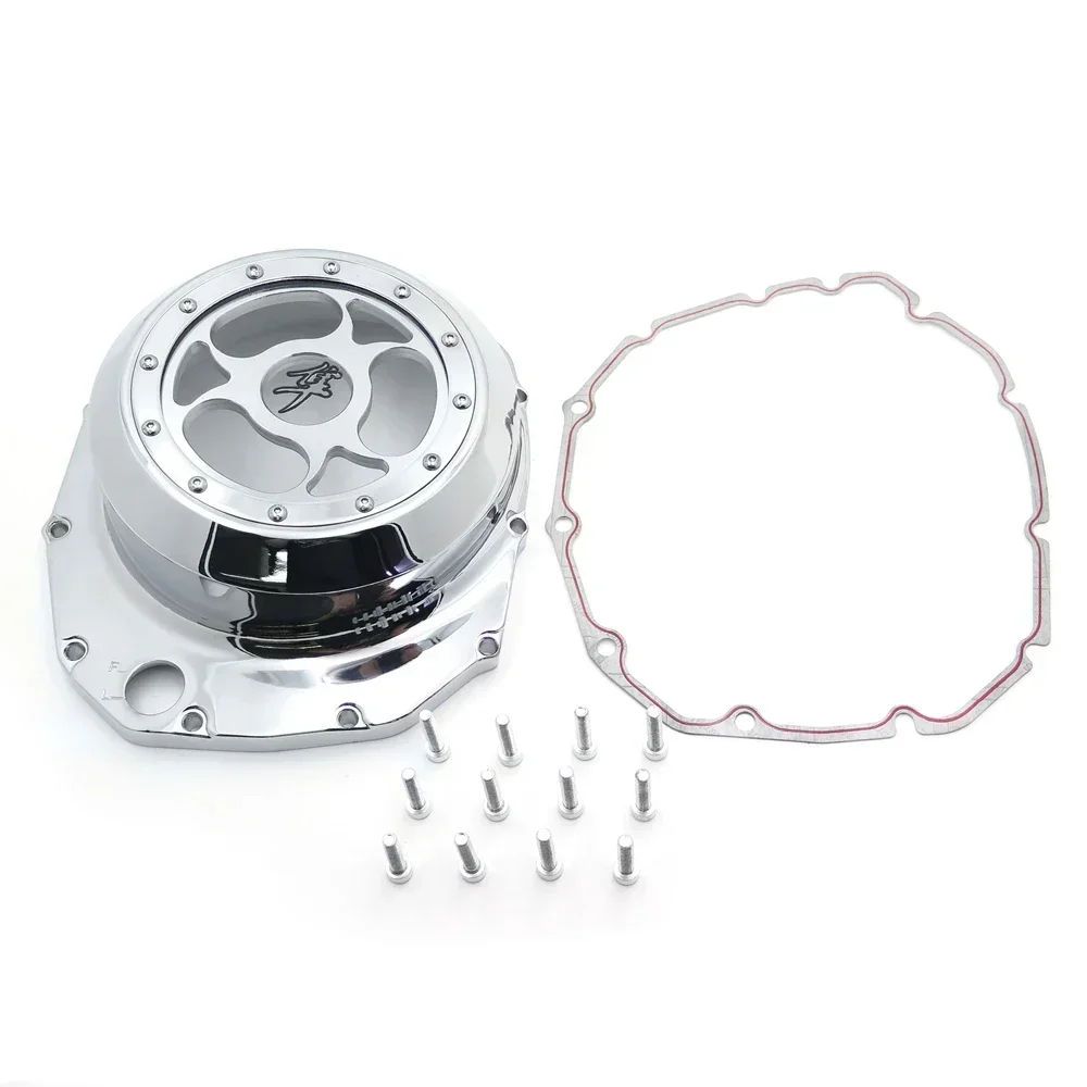 

Motorcycle Parts See Through Engine Clutch Cover for Suzuki GSX1300R Hayabusa B-King 1999-2022 Chrome