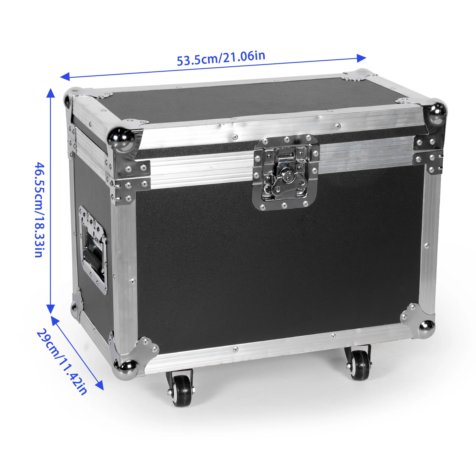 U'King شركة الطيران حالة الثقيلة التمساح مع عجلة ومقبض قابل للسحب Flightcase ل 2 قطعة 150 واط شعاع تتحرك رئيس أضواء المسرح