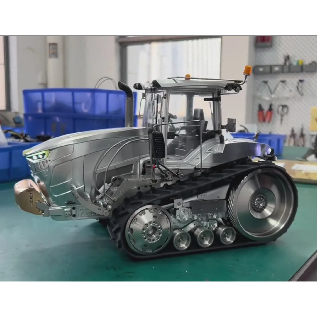 Pré-venda de Caminhões Hidráulicos RC LESU MT900 em Metal 1:14 943, Modelo de Maquinário Agrícola com Controle Remoto para Adultos