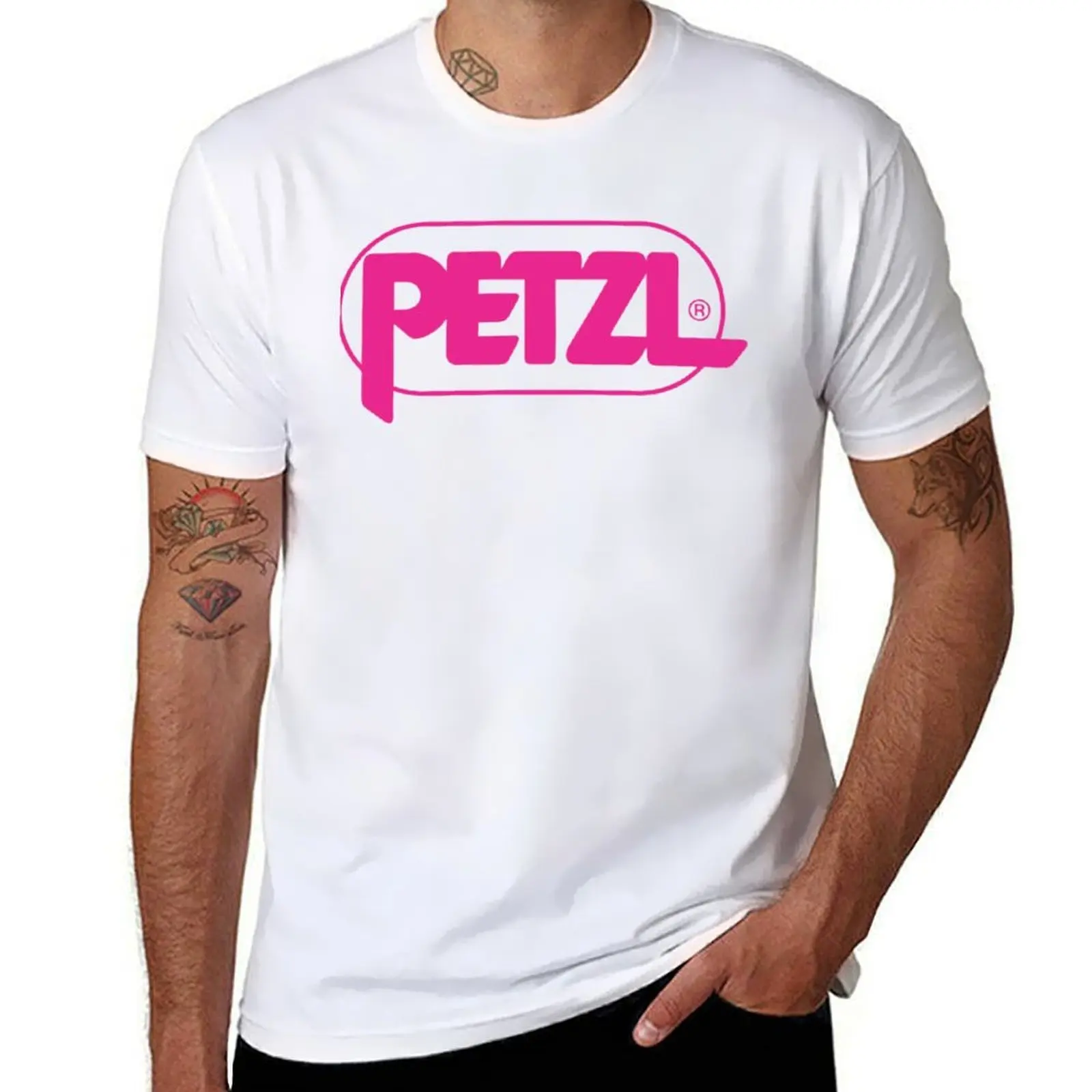 

magenta petzl T-Shirt man t shirts for men t shirts designer T-Shirt