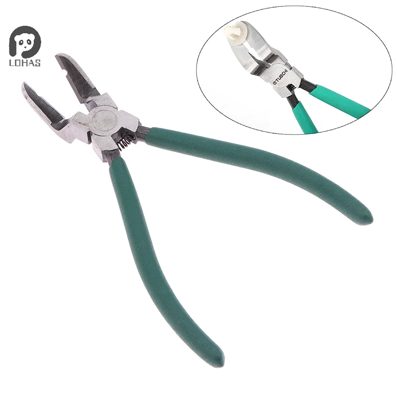 1PC Wire Stripping Plier Staple Screwdriver Removal Tool Diagonal Pliers Car Clip Pliers Car Rivet Tightening Pliers