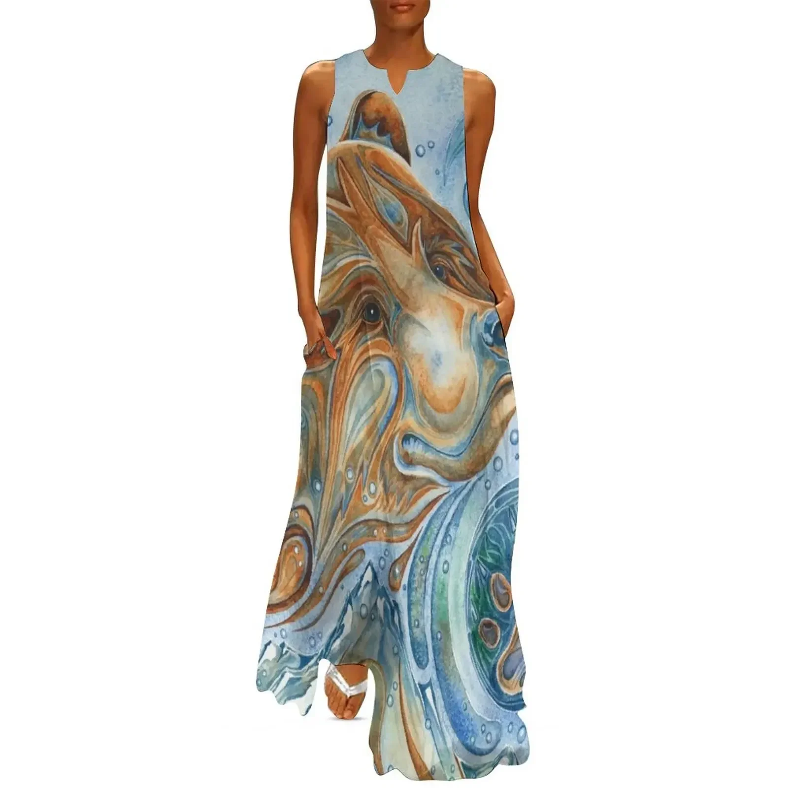 

Spirit Bear Long Dress sexy dress for women Evening gown prom dress 2025 summer daily