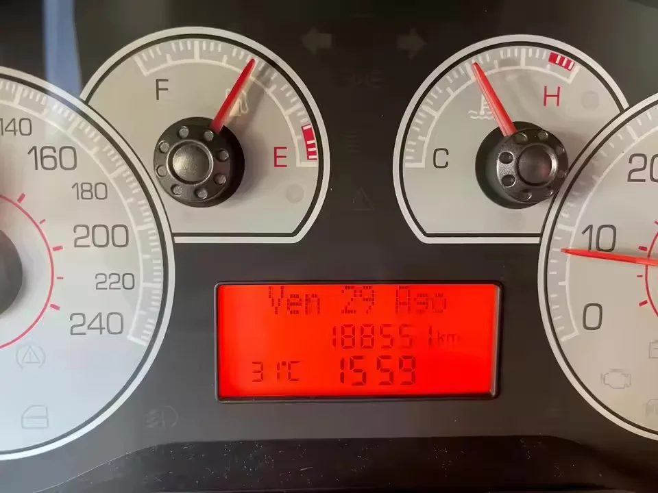 Écran LCD Cluster Instruments Compatible Fiat Punto, Grande Punto, Fiorino, Nemo, Bipper, Linea 2003-2020