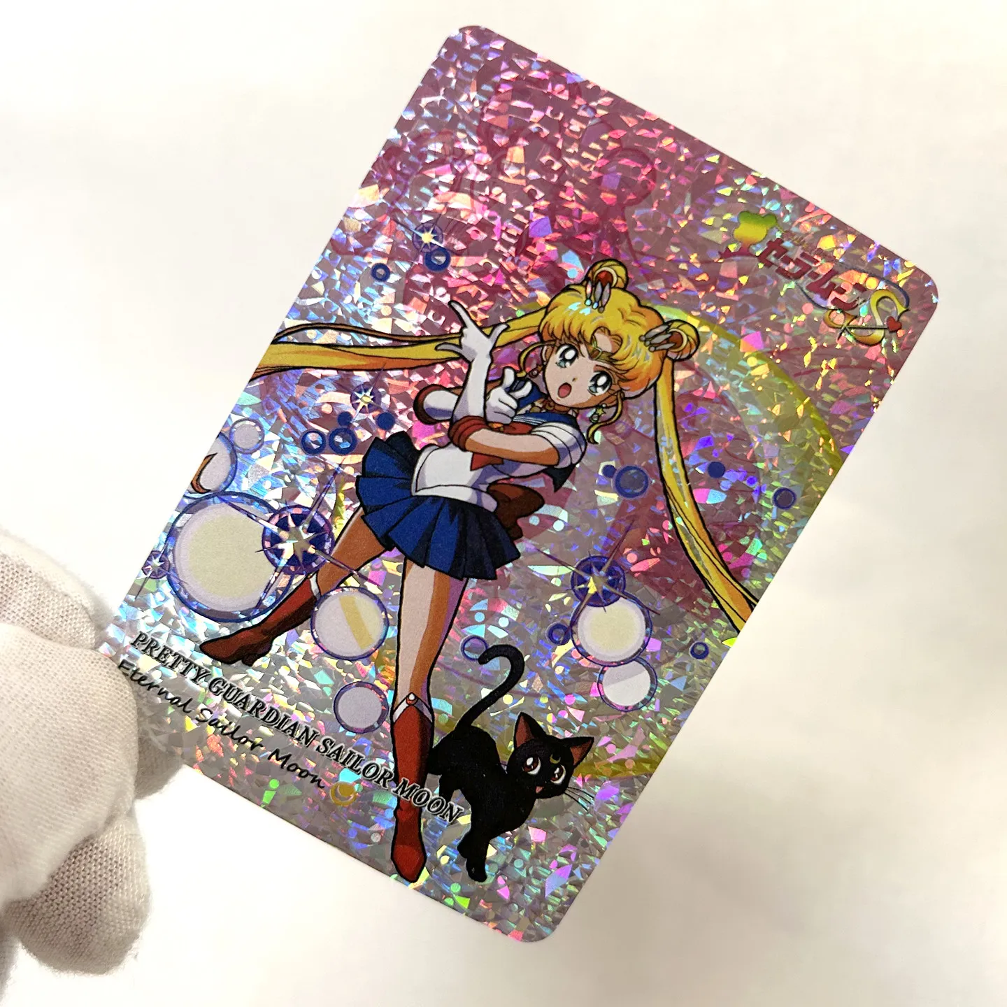 DIY 5pcs/set Sailor Moon Crystal Self Control Collect Signature Trading Flash Card Anime Cartoon Gift view 4