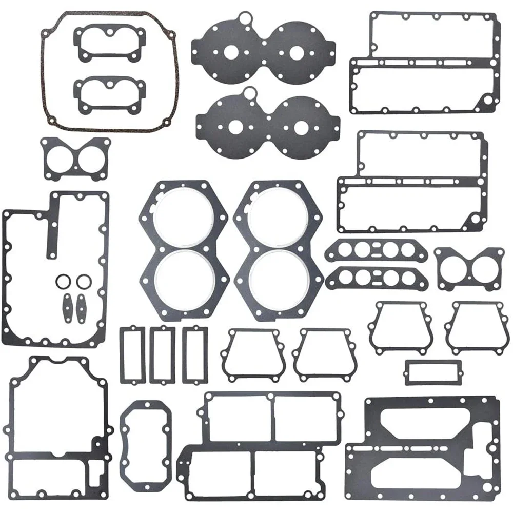 Carbman Gaskets Kit Fits Powerhead for Johnson Evinrude V4 Crossflow 1977-1998 391300 389556 18-4033