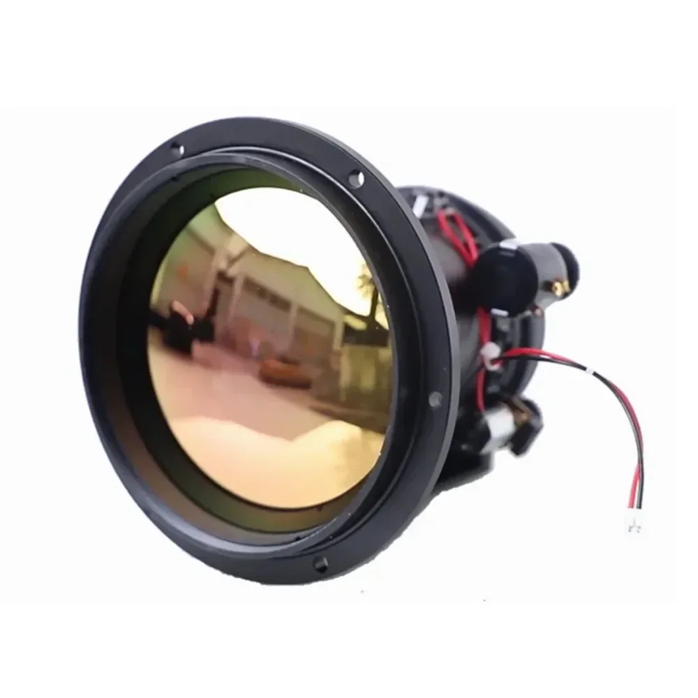 FL 100mm F1.0 LWIR Motorized Lens for Thermal Imaging Camera