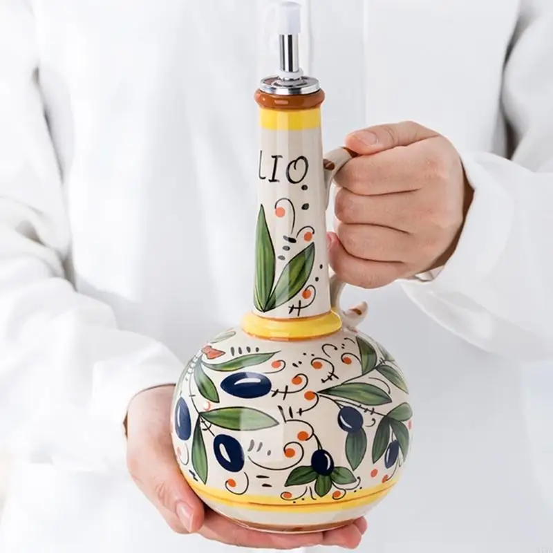 

Solid Quality Ceramic Condiment Container Durable Leak Proof Design Kitchenwares Ceramic Jar For Home Use 87HA