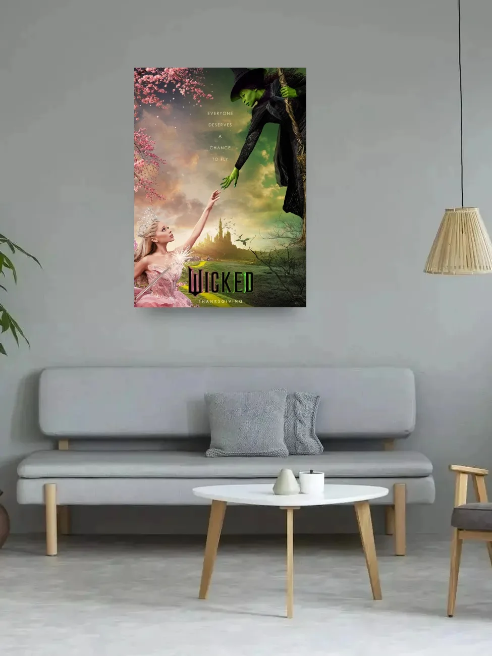 WICKED CINEMA Movie, Art Picture Print Silk Poster, Home Wall Decor