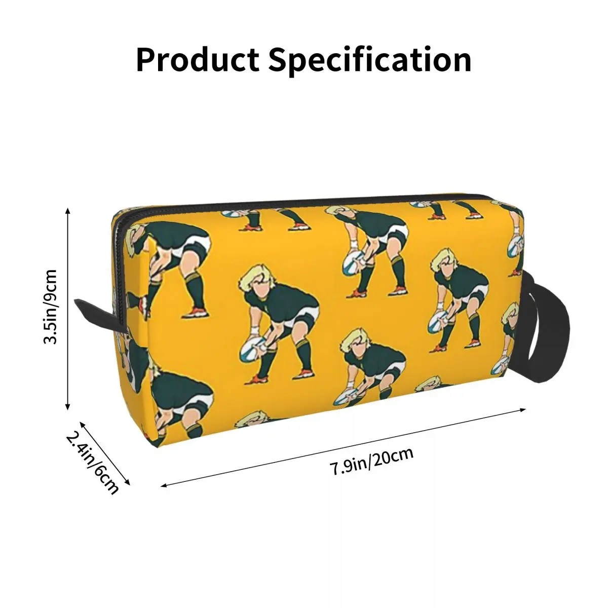 Faf De Klerk (جنوب أفريقيا) مقلمة للبنين بنات مدرسة صندوق القلم حقيبة أقلام رصاص لوازم مكتبية السفر حقيبة مستحضرات التجميل النسائية