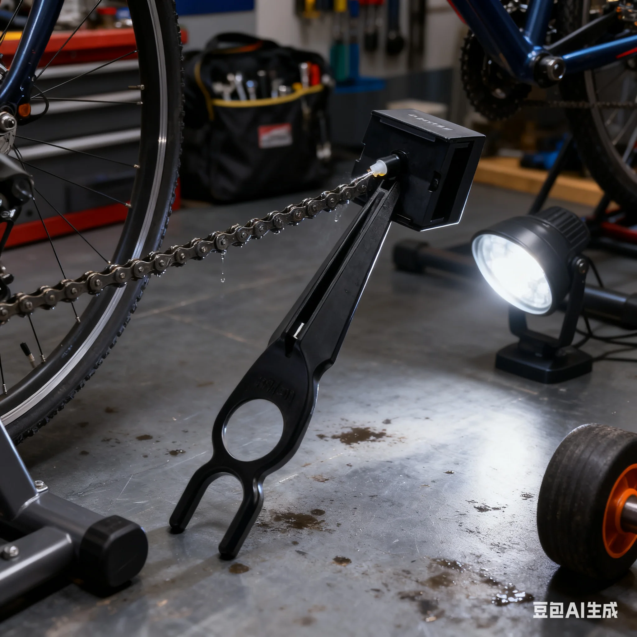 

Chain Oil Spray Tool With Nozzle Jet - For Motorcycles Dirt Bikes & Bicycles Anti-Splash Chain Oiler & Cleaner Maintenance