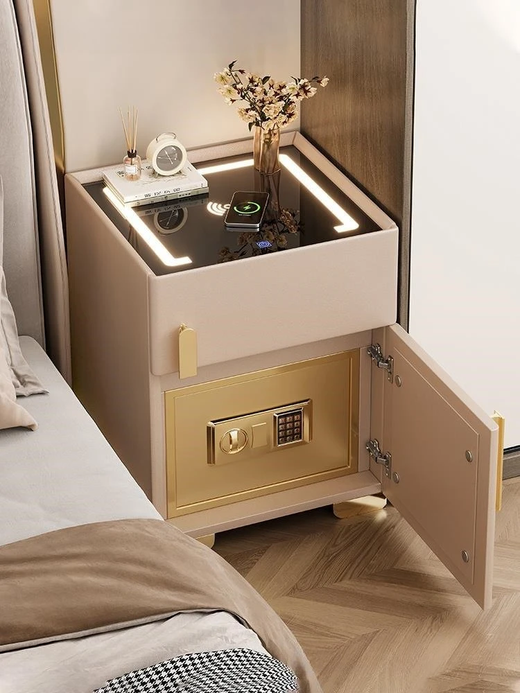 

Smart, bedside table, safe, all-in-one, new, bedroom, home