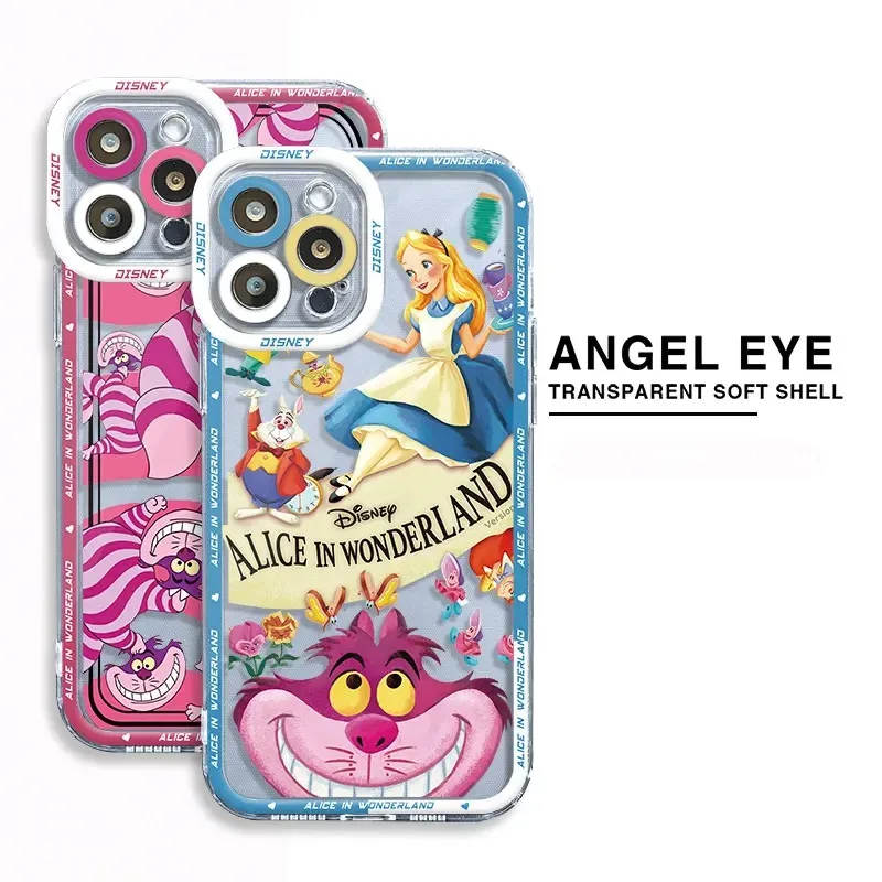 Cheshire Cat Alice in Case For Samsung Galaxy A54 A34 A24 A14 A13 A53 A33 A73 A23 A05 A05S A72 A52 A52S A32 A22 A12 A51 A71 Capa