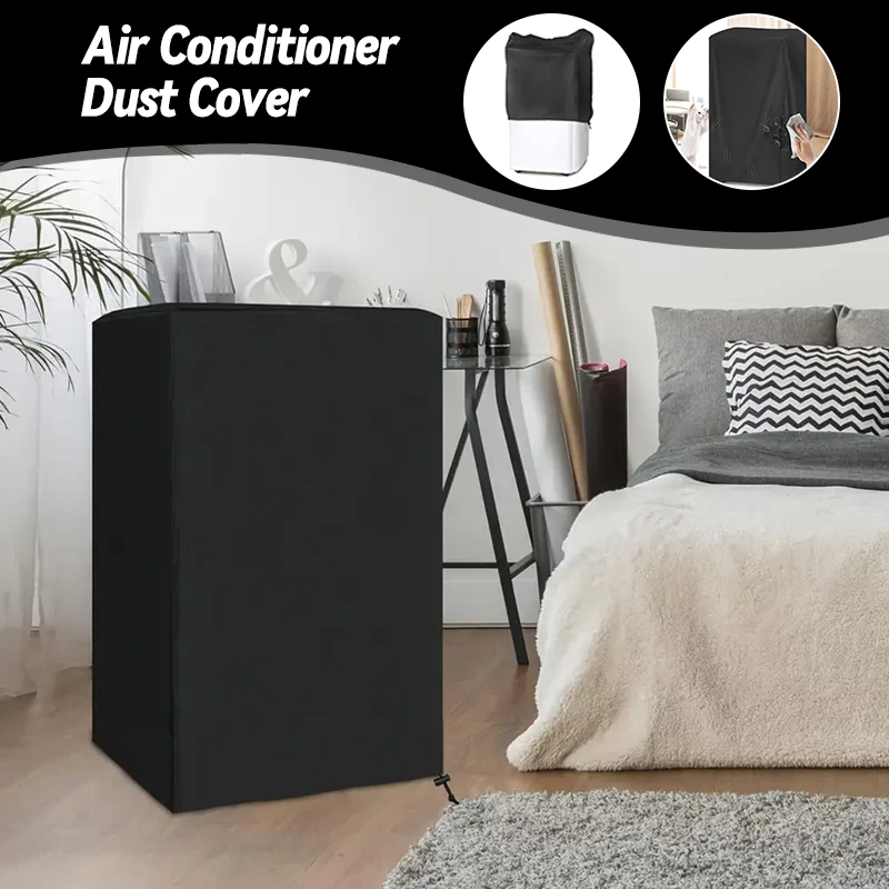 

Home Indoor Movable Air Conditioner Cover Fits Most Portable Mobile AC Air Conditioners Dust Cover All-Weather Protection
