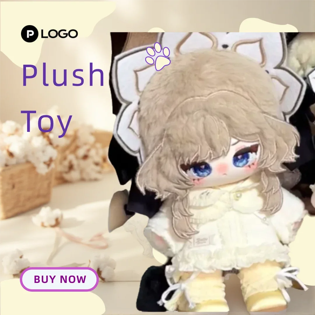 Sandrone 20CM Genshin Impact  Plushies Toys Kawaii Cosplay Cotton Doll With Clothes Cartoon Dress Up Soft Figures Fans Gifts