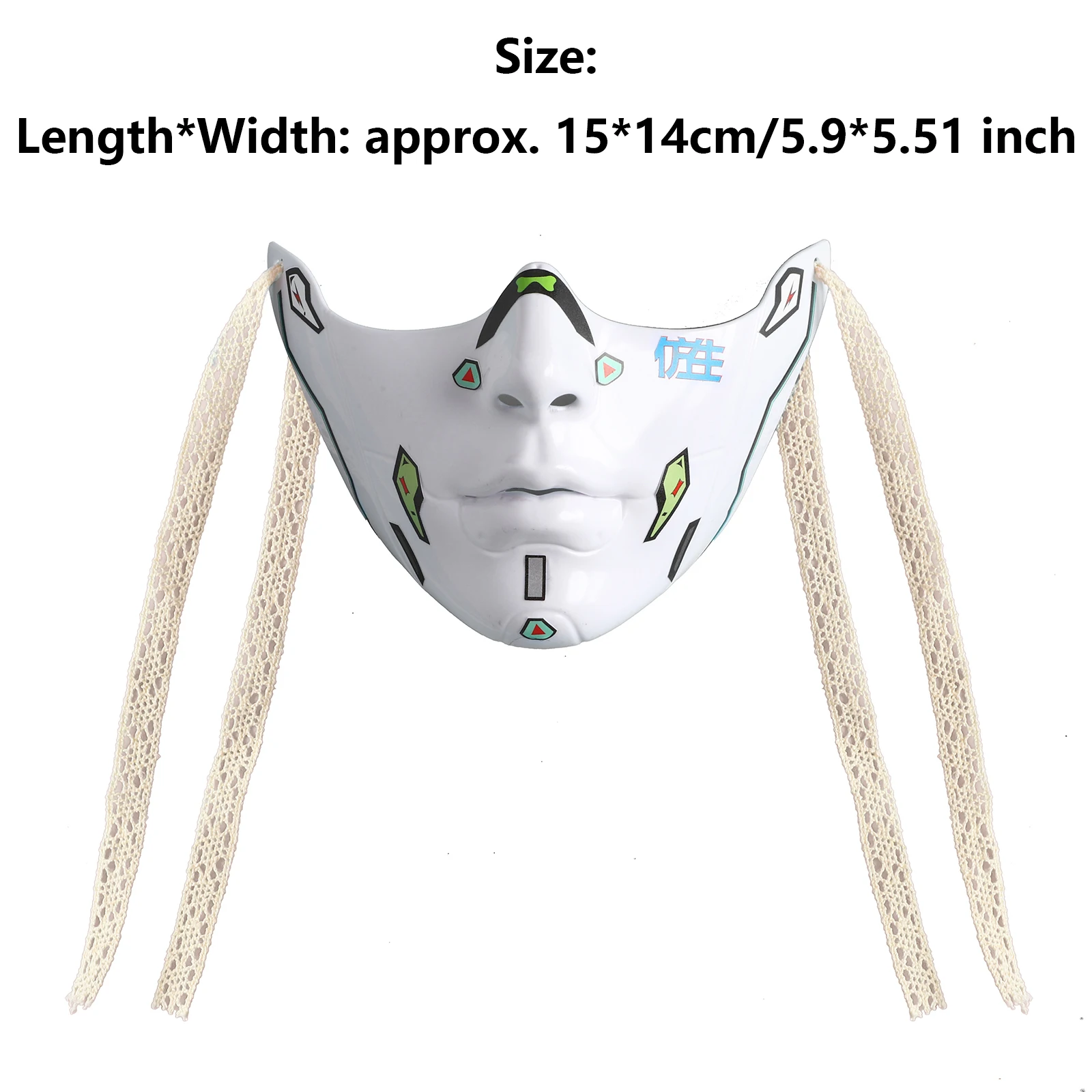 قناع تنكر كامل الوجه للهالوين، قناع رقص الهيب هوب، قناع نصف وجه رائع، إكسسوارات الحفلات، دعائم الأداء التنكرية