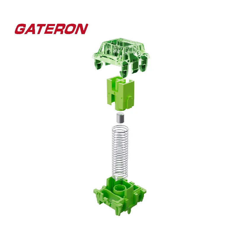 GATERON Magnetic Green Dragon switch, Linear, Freely setting pre-travel, Hall Sensor Effect for Magnetic Keyboard Gaming Office