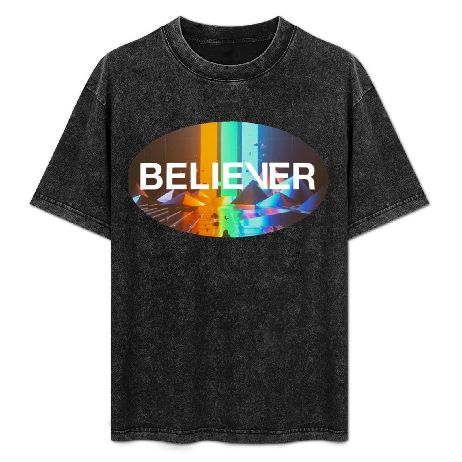 

Imagine Dragons Believer T-Shirt Basic Casual Wear Short Sleeve Top