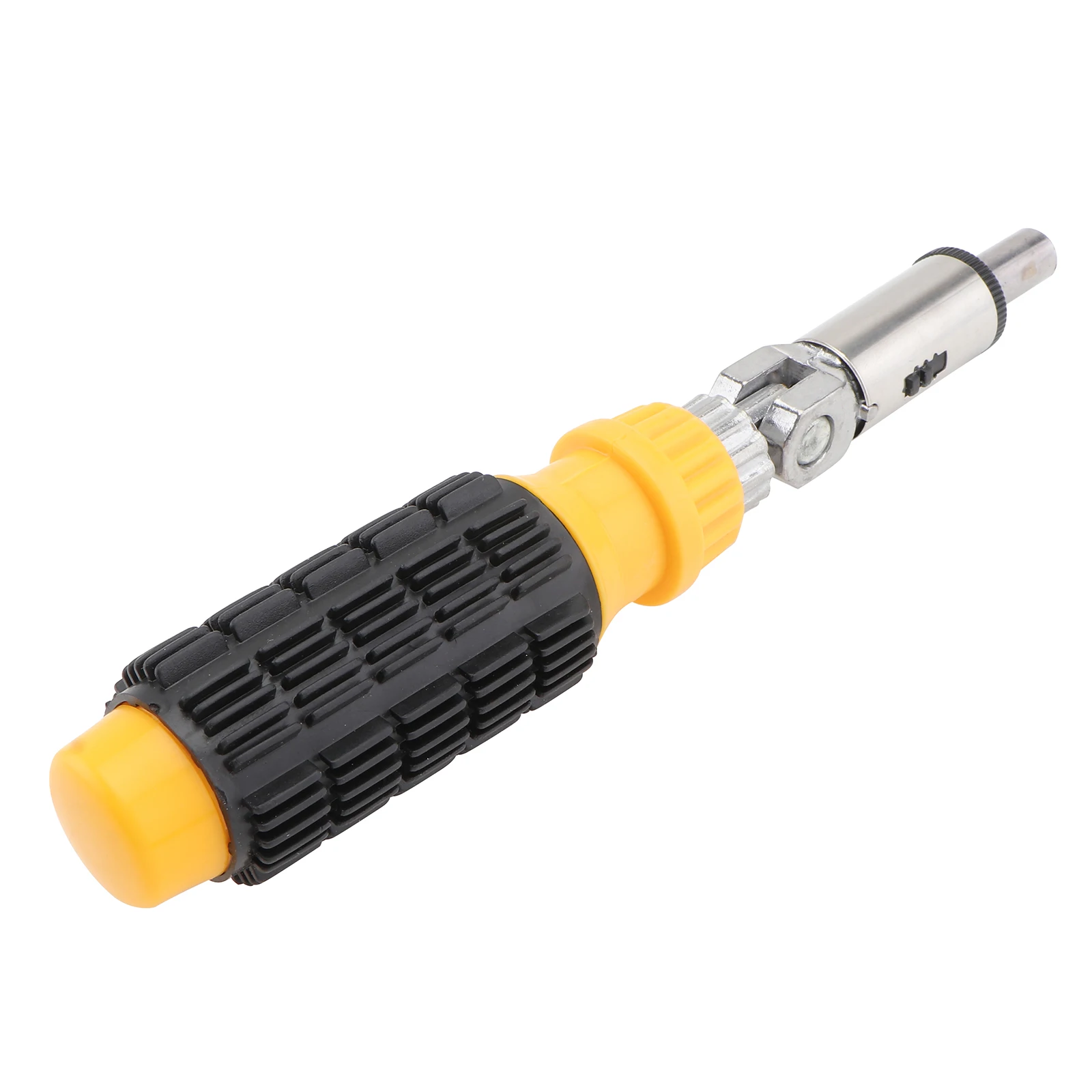 

Adjustable 180° Ratchet Wrench Handle Multifunction Screwdriver Tool For Electrician Industrial Use Magnet