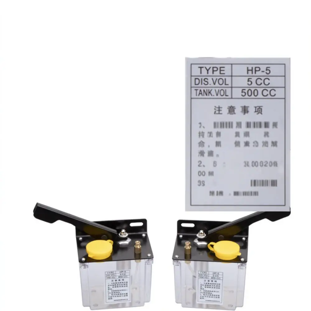 Duanrun Manual Oil Dispenser For Industrial Machinery Lubricator Hand Pressure Tool Compatible With 4mm 6mm Pipe Systems