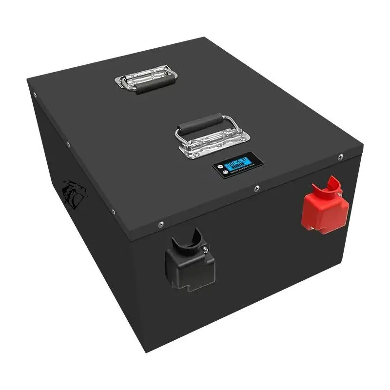 60V 50Ah 100Ah LiFePO4 Battery Pack Built-in Bluetooth BMS Lithium Iron Phosphate For Solar Golf Cart RV Storage Boat