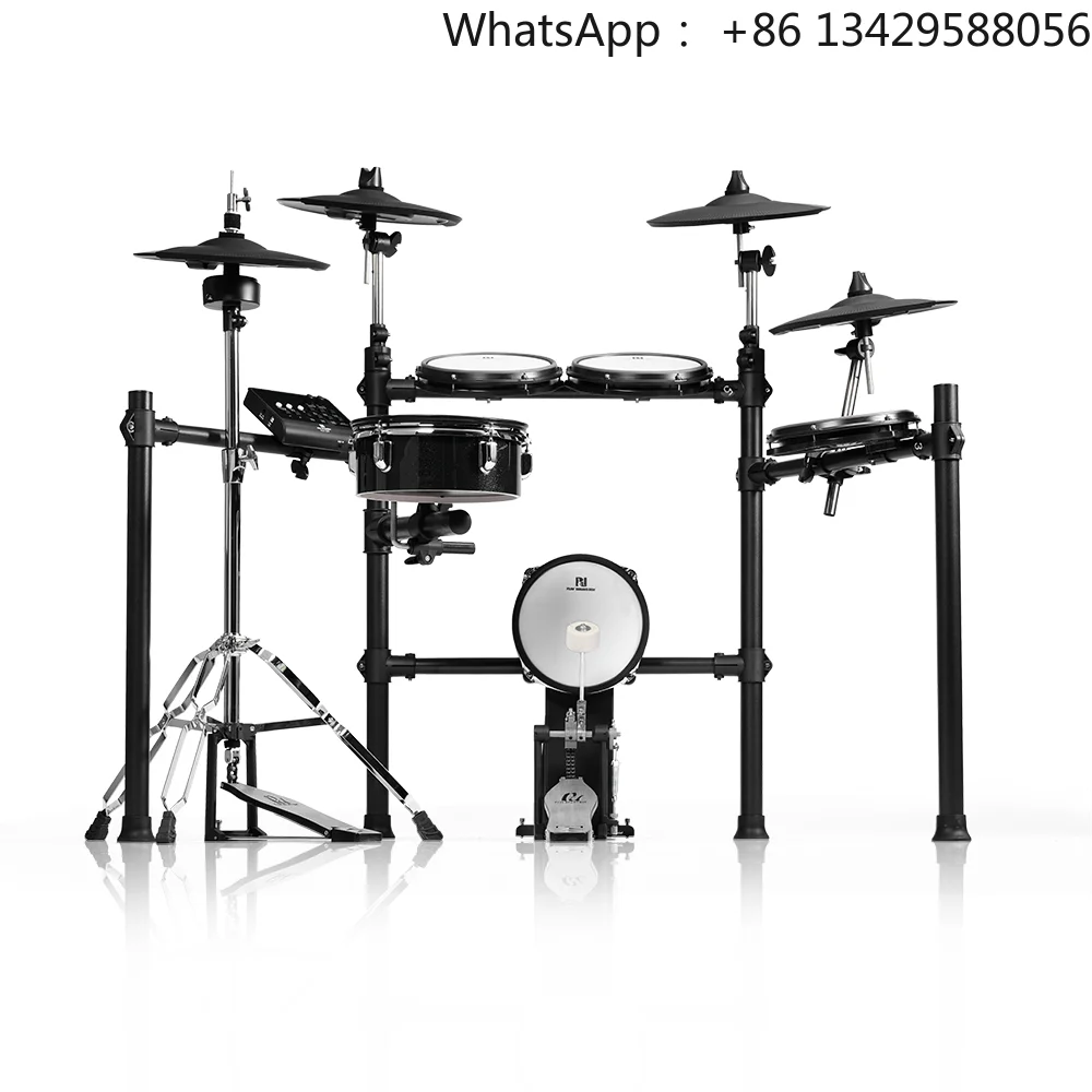 PD Professional Electronic Drum Set Digital Drum Kit Percussion Instrument for Performance Practice Music Learning Wholesale