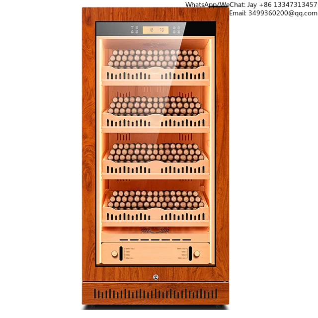 

Wooden Humidor Best Humidor Spanish Cedar Shelf with Temperature and Humidity Control