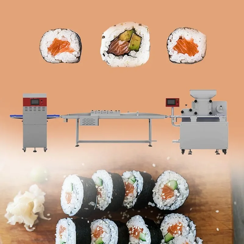 FL Customized Wholesale Automatic Sushi Production Line for Food Factory Commercial Use