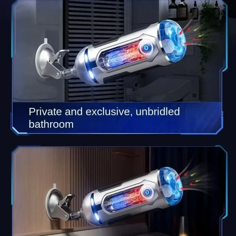 APP التلقائي جهاز الاستمناء الذكور الذكور الحلق العميق الاستمناء كأس لعبة الجنس مع شفط فراغ 5D للرجال #3