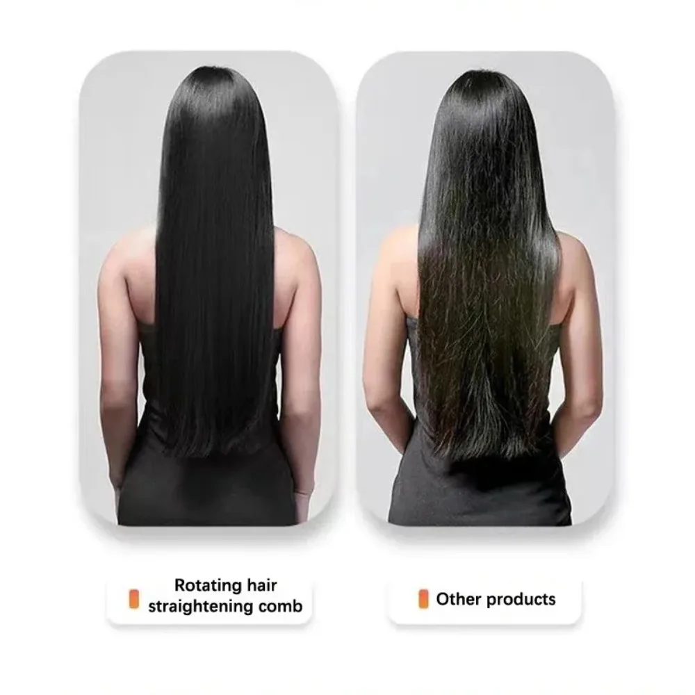 

Portable Airbag Hair Comb Anti-Static Self Cleaning Massage Comb Rotation Handles Telescoping Hair Styling Accessories Women