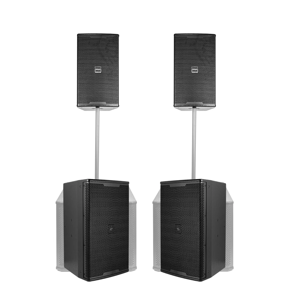 KP612 New Design Professional Passive Speakers For Outdoor Show Stage Wedding 12 Inch Wood Shell Full Range Speakers