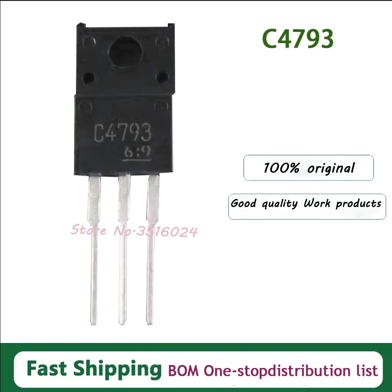 10PCS - 20PCS 100% Real Original New A1837 C4793 2SA1837 2SC4793 KTA1837 KTC4793 TO-220