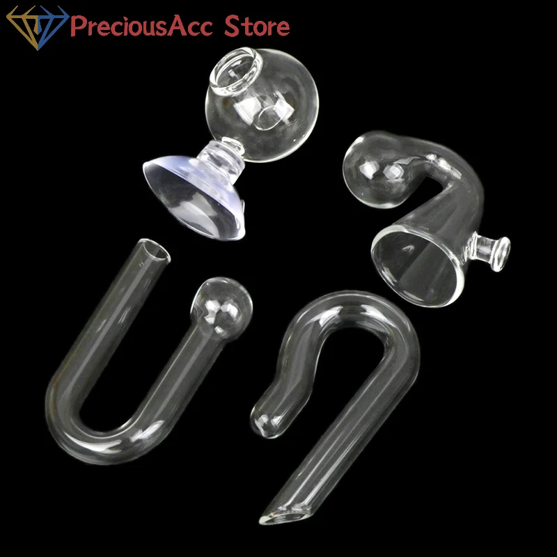 Aquarium CO2 Drop Checker Glass Indicator Carbon Dioxide Monitor Tool For Fish Tank Plant Growing Water Testing