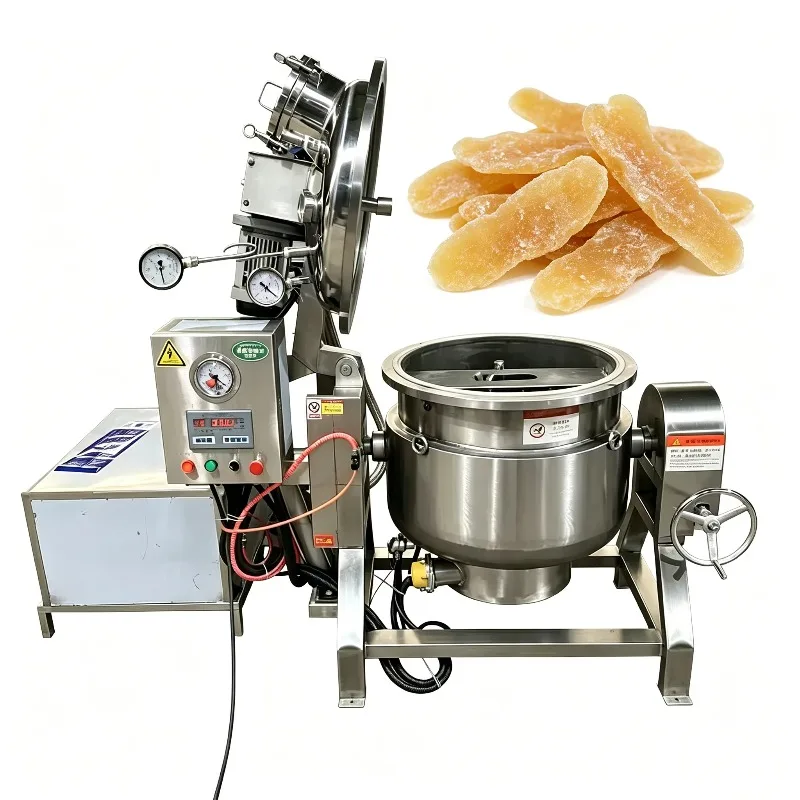 Stainless Steel Sugar Impregnation Tank Vacuum Pot Pear Saccharification Machine Custom