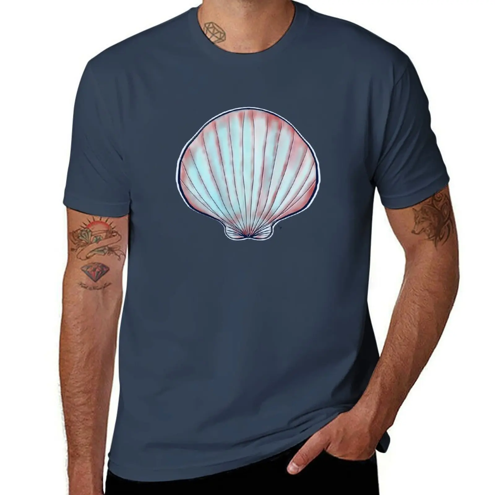 

Seashell... T-Shirt man t shirt funny shirt cotton luxury t-shirt oversized t shirt men