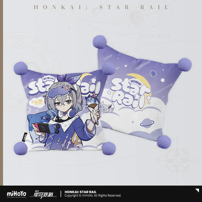 Cosplay Genuine MiHoYo Honkai: Star Rail Kafka Firefly Silver Wolf Robin Hug Pillow Cushion Cute Decoration Gifts Official Anime view 3