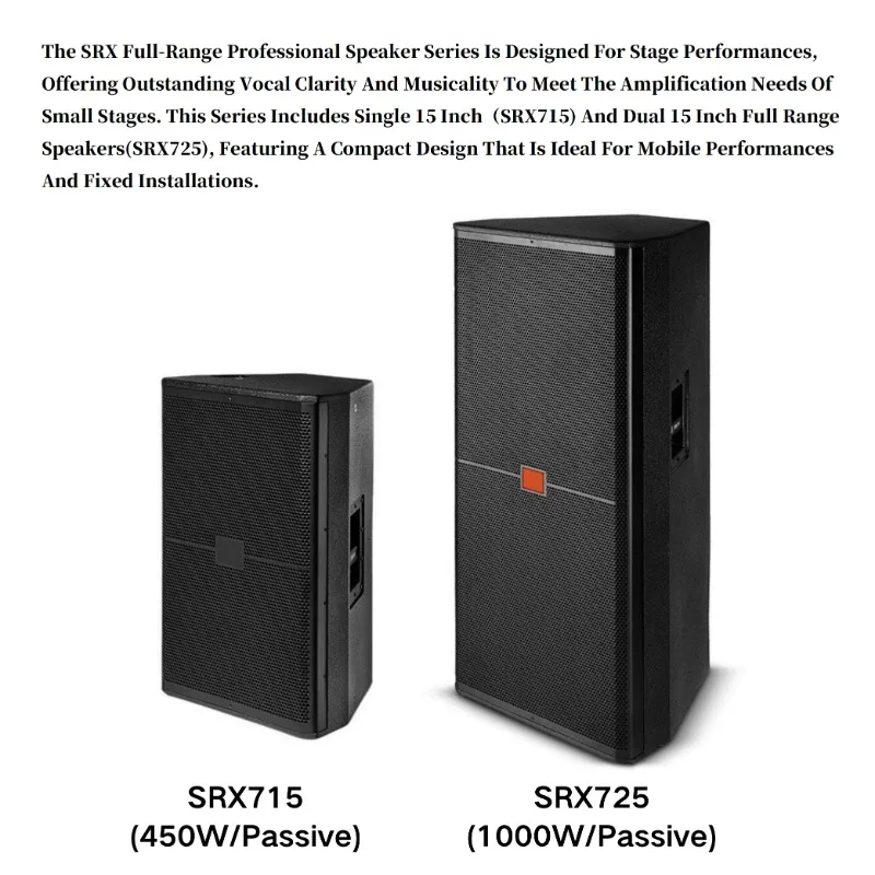 Alto-falante Woofer DJ de alcance completo duplo de 1000 watts de 15 polegadas