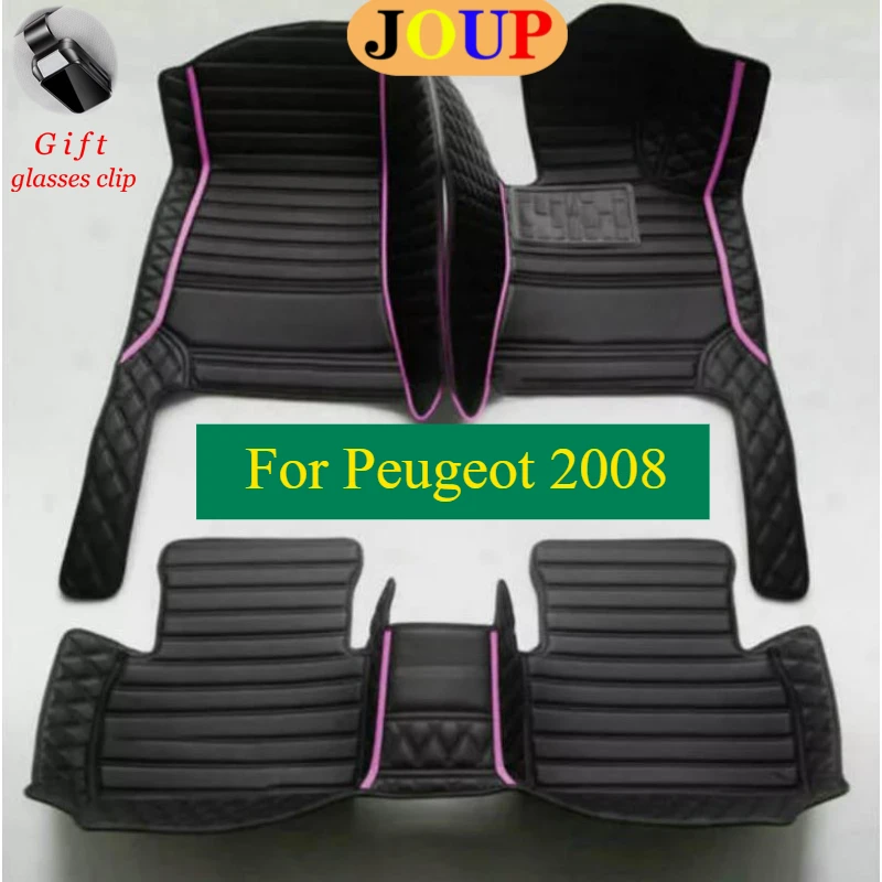 

For Peugeot 2008 FloorLiner Mats Custom Car Floor Mats Accessories Carpets Covers Left /Right Hand Drive