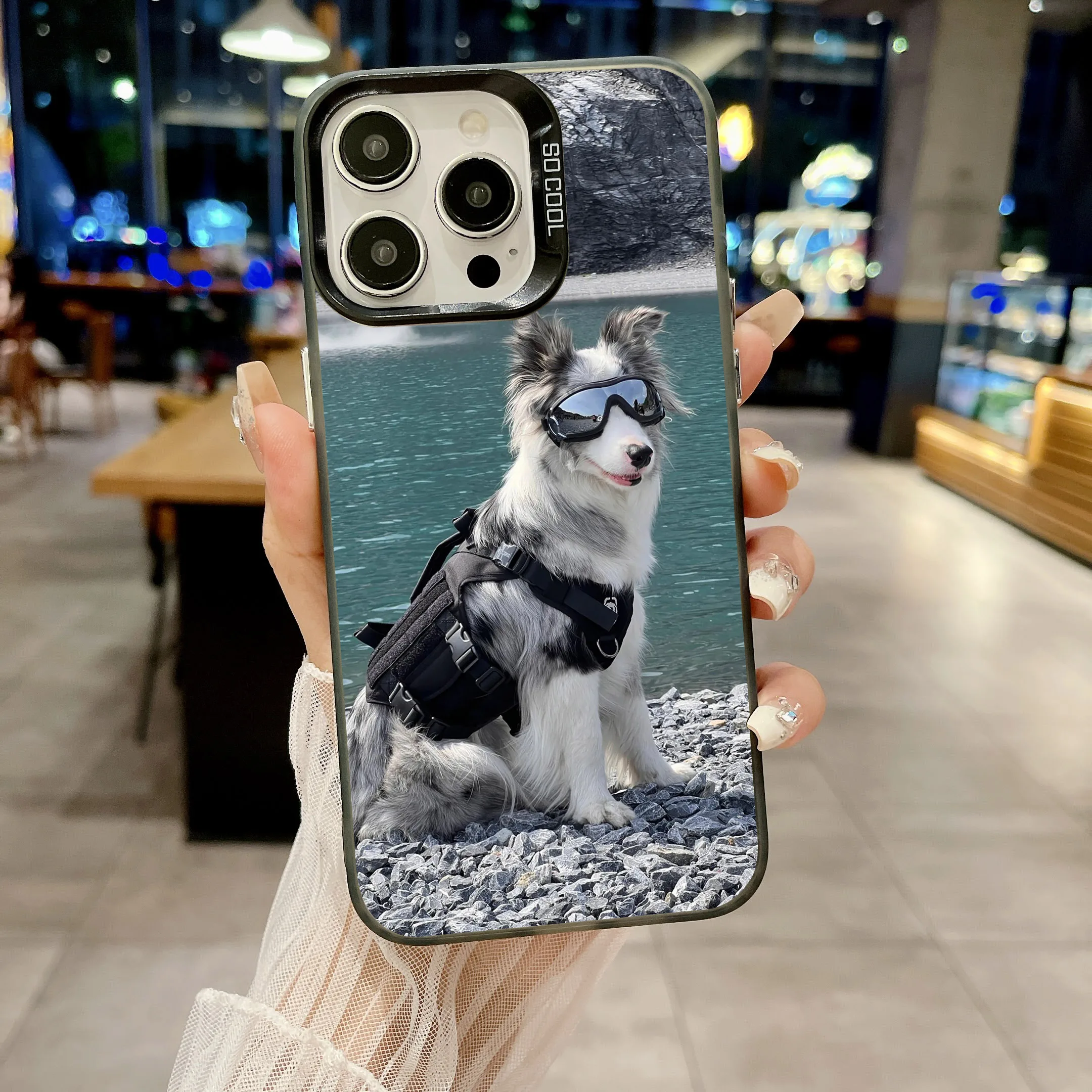 آيفون 16 15 14 13 12 11 Pro Xs Max Mini 16e XR 7 8 Plus SE 2020 2022 حافظات صور مخصصة لحياة الحيوانات الأليفة صور تصميم صور