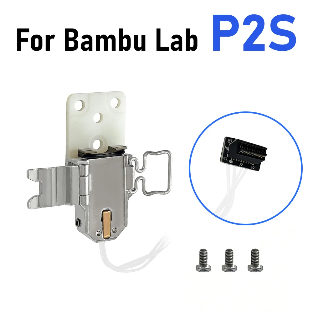 

P2S Hotend Heating Assembly Replacement Kit For Bambulab p2s Quick Swap Hot End Heater Block Repair Accessories for Bambu Lab