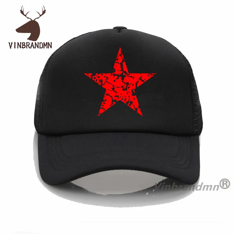 Red Communist Star Cuba Baseball Caps Cuban Che Guevara Marx Communism Cool Casual Fishing Hats Unisex New Fashion Bucket Hat