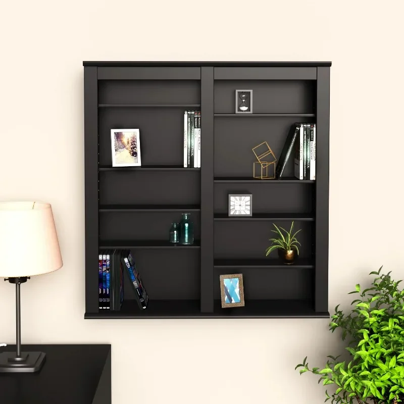 

Double Floating Media Wall Storage