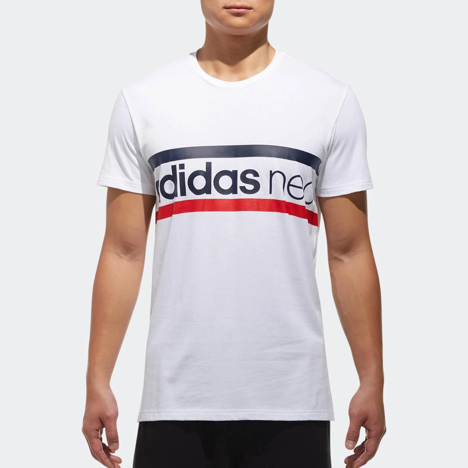 

Мужская повседневная спортивная рубашка Adidas Originals New Season, дышащая футболка с круглым вырезом CV6943