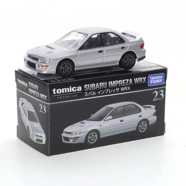 TAKARA TOMY Black Box TP23 Subaru Impreza Coupe Alloy Diecast Car Model Toy Collect ornaments and give gifts to friends