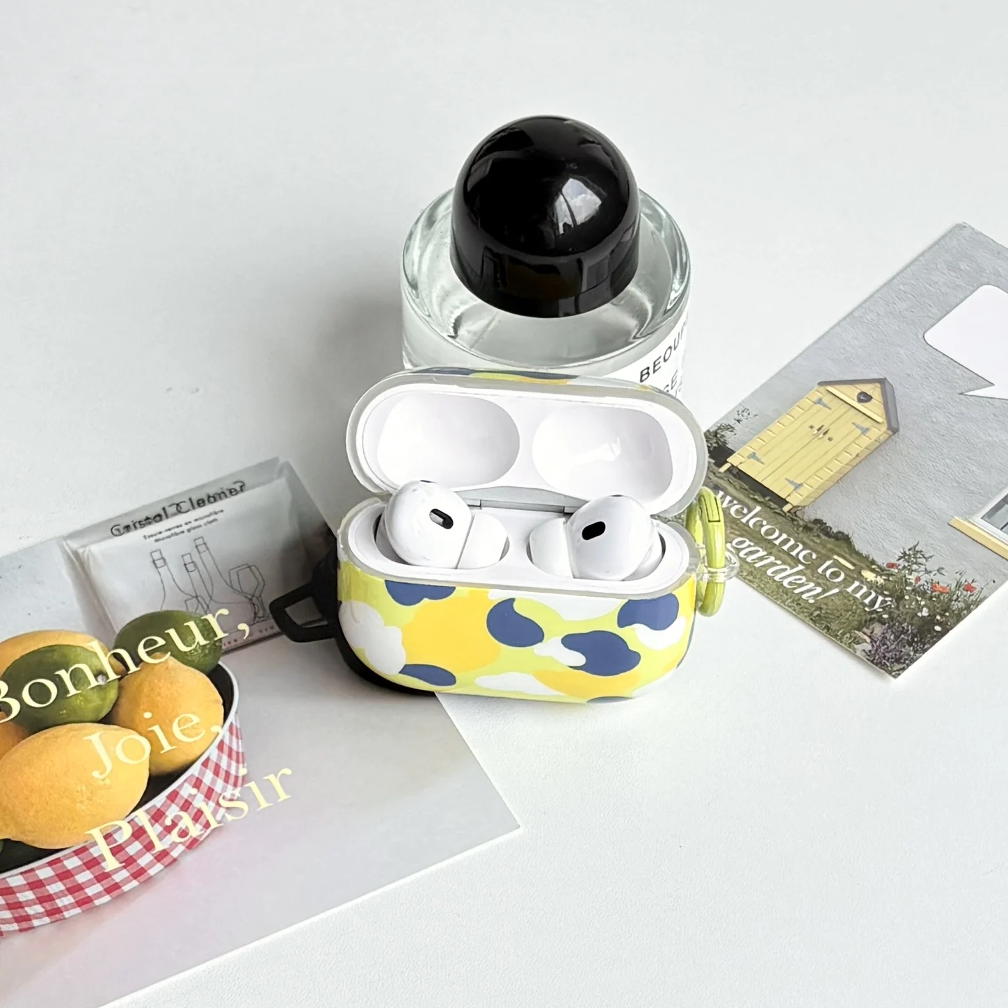 Modische Retro-Farbkombination mit Tarnmuster, fünf Farben, schützende Kopfhörerhülle für AirPods 1 2 3 4 5 Pro Pro2 Pro3 – Detail 11
